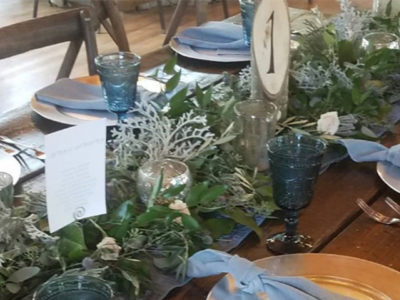 Wedding Blog Post Table